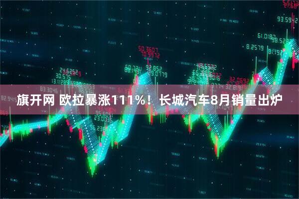 旗开网 欧拉暴涨111%！长城汽车8月销量出炉